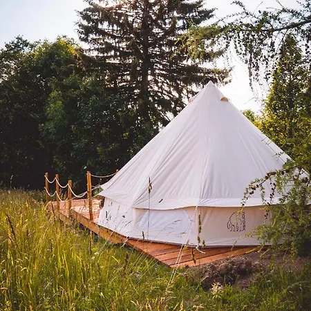 Glamping U Hranic ラグジュアリーテント Červená Voda
