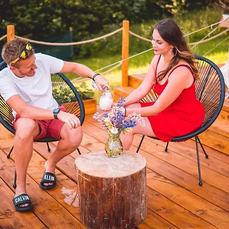 ラグジュアリーテント Glamping U Hranic Červená Voda